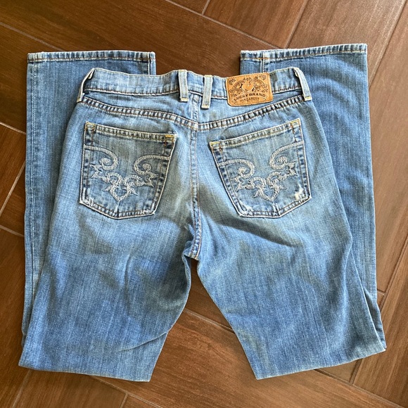 Lucky Brand Jeans Classic Rider 4/27 100% Cotton - Picture 5 of 8